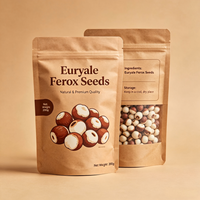 Noyau de Gorgone Séché Naturel (Euryales Semen) – Matière Première Végétale pour Complément Alimentaire, Extrait Cosmétique et Graine Comestible