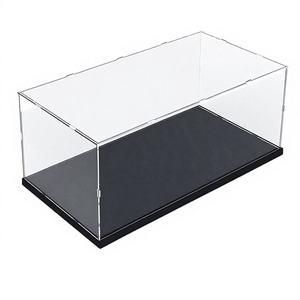 Vetrina in Acrilico Trasparente Rinforzata per Collezioni 10295 10337 10330 10353 10300, Auto <span class=keywords><strong>RC</strong></span> <span class=keywords><strong>1</strong></span>/18, Antipolvere e Illuminata - Product Image 1