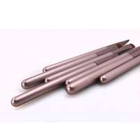 DW qualité chaude 24 pièces manche en bois rose pinceau de maquillage cosmétique marque privée artiste ensemble de pinceaux de maquillage professionnel