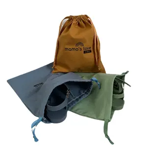 Manufacturer Of Natural Eco Friendly Dust Small Cotton Drawstring Gift Bag