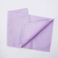 Serviette de table en tissu crocheté style européen 40x40cm, couleur unie, carrée, réutilisable pour mariage, fête, restaurant, vente en gros