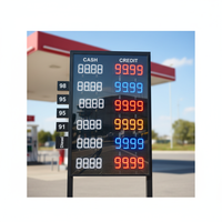 Affichage LED de prix de station-service extérieur IP65 en promotion