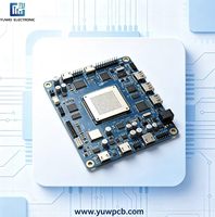 PCBA en cuivre robuste avec connecteurs dorés pour alimentations industrielles et chargeurs, MOQ 1 pièce, Fabricant de PCBA à guichet unique, Assemblage de PCB