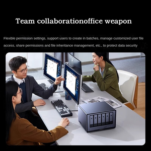 Pro 6-bay Intel E-2124G 4-core CPU NAS với 8GB DDR4 128GB SSD 4x10gbe 2 m. 2 NVMe USB 8K <span class=keywords><strong>video</strong></span> mạng lưu trữ kho - Product Image 3