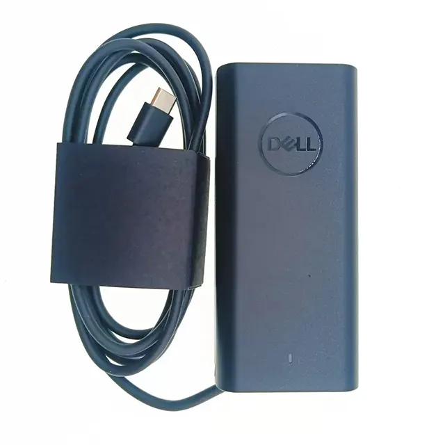 Adaptador de fonte de energia para laptop, função QC3.0 e PD3.0, adaptador de fonte de energia AC para Dell USB-C 65W