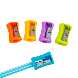 Sacapuntas a granel para niños <span class=keywords><strong>flor</strong></span> Mini Sacapuntas de mano pequeños sacapuntas manuales portátiles de colores para la escuela - Product Image 2