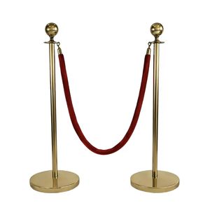 <span class=keywords><strong>Poste</strong></span> de Barrera con Cuerda de Terciopelo o Cuerda Trenzada - Product Image 2