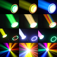 Projecteur à tête mobile LED RGBW 230W avec contrôle DMX512 16CH CRI95 pour parcs à thème et scènes, indice de protection IP33