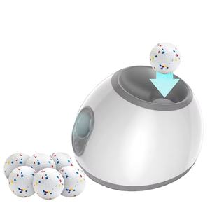 Lanciatore Automatico di Palline per Cani OEM Ecologico e Moderno, Dispositivo Interattivo Elettrico con Aroma di Pollo per Allenamento, in Plastica - Product Image 1