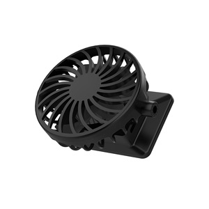 Coquettish Solar Powered Clip Fan 300mAh 500mAh Built In Battery High Power Cooling For <b>Hat</b> Wearable Portable Fan - Product Image 2