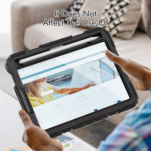 Cao cấp nhựa cứng 360 xoay hiển thị đứng chống sốc bảo vệ bìa cho <span class=keywords><strong>iPad</strong></span> Mini 4 5 6 7-cao cấp trường hợp máy tính bảng - Product Image 4