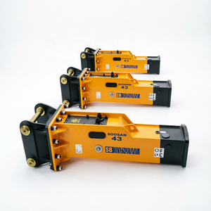 Nuevo Martillo Hidráulico SB43 para Construcción, Tipo Caja con Cuerpo Principal para Excavadoras de 6-9 Toneladas, 375 kg - Product Image 1