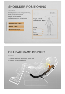 PU Leather 3D Robotic Arm <b>Chair</b>, Zero Gravity, Touch and Voice Control, Speakers IH-7610 <b>Office</b> Sedentary Relief Smart C - Product Image 2