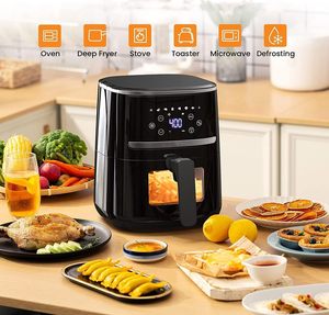 Nueva Freidora de Aire Eléctrica Digital 2024, Horno de 7L sin Aceite, Electrodoméstico Profesional para el Hogar, Pantalla LCD, Ventana de Observación LED - Product Image 2