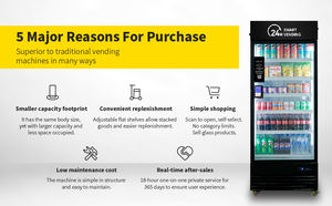 Máquina Expendedora HAHA Vending 542 Pro, Stock Local en EE. UU., Combo con IA, Monitoreo Remoto, SDK, 4G, <span class=keywords><strong>WiFi</strong></span>, para Oficina, Escuela, Gimnasio - Product Image 5