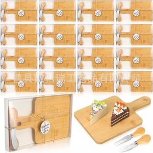 Tabla de cortar de madera para uso doméstico, adecuada para cortar alimentos para bebés y frutas; tabla de cortar pequeña de bambú para uso doméstico, adecuada - Product Image 1