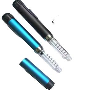 Pluma Inyectora <span class=keywords><strong>Reutilizable</strong></span> <span class=keywords><strong>de</strong></span> Metal Duradero, <span class=keywords><strong>Jeringa</strong></span> Ecológica para Uso con <span class=keywords><strong>Insulina</strong></span>, Certificación CE - Product Image 4