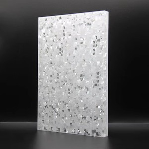 Decoración moderna para el hogar, precio de fábrica, mezcla de colores amarillos, azulejo de mosaico de vidrio, pared Backplash, paredes interiores, mosaicos impermeables - Product Image 2