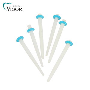 Kit de tiges endodontiques en fibre de quartz pour canaux radiculaires, tiges droites colorées en fibre optique dentaire - Product Image 5