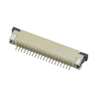 1.0mm pas 4-40 broches ZIF supérieur supérieur SMT FPC FFC connecteur plat Flex PCB Interface