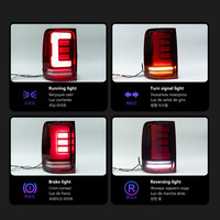 Conjunto de Luces Traseras LED Completas XUNBAI para VW Amarok 2H 2012-2022, Luz de Freno, Direccional, Impermeable, Canbus, Plug and Play, 12V, Autopartes