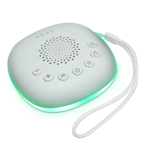 Veilleuse colorée avec machine à bruit blanc, machine à son portable rechargeable <span class=keywords><strong>pour</strong></span> le sommeil des bébé<span class=keywords><strong>s</strong></span> et des adultes avec 20 sons apaisants - Product Image 3