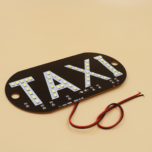 Luz indicadora de taxi, luz de matrícula, luz de taxi libre, luz de conductor, luces LED para vehículos - Product Image 1