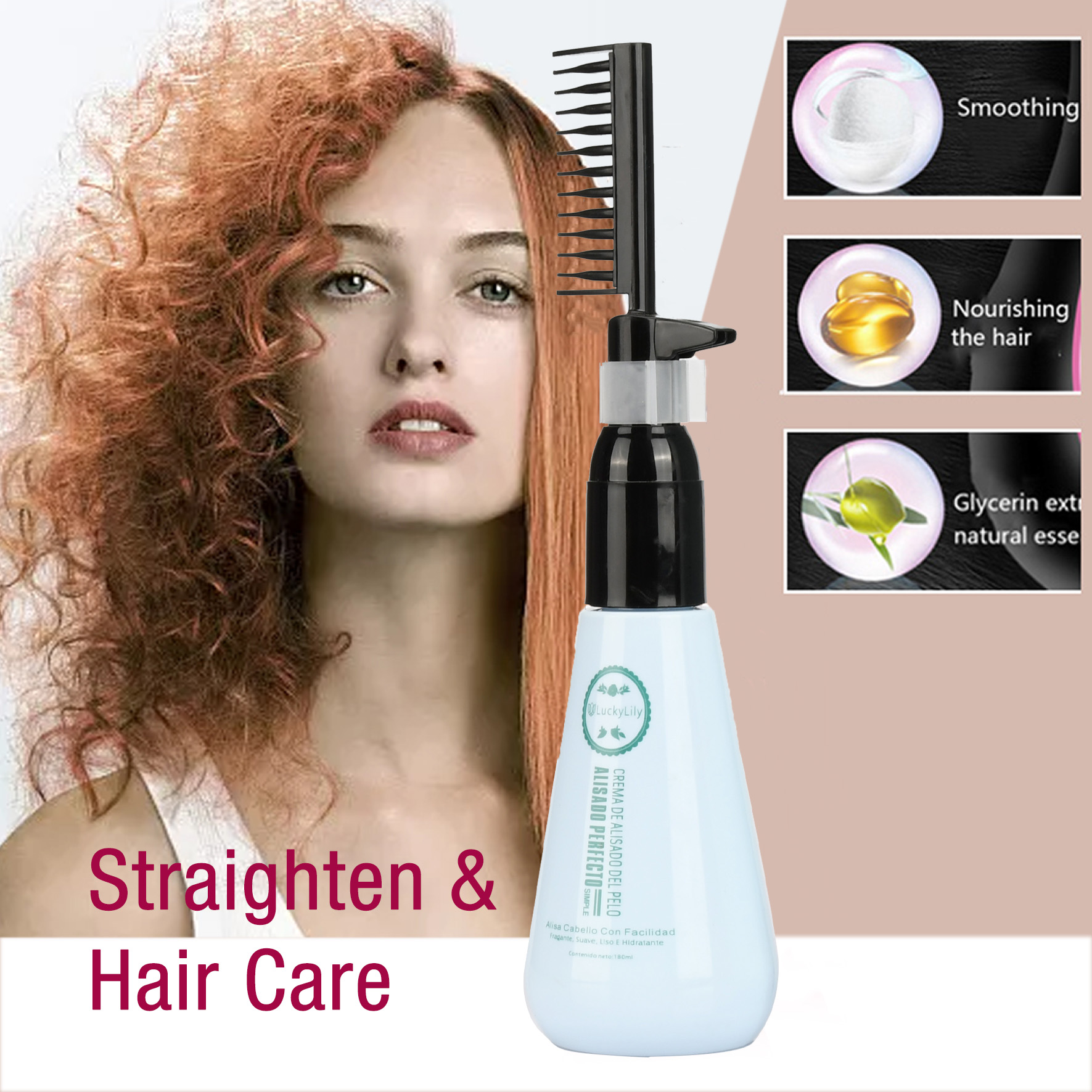 Boming Salon Private Label Hot Selling Straightening Smooth Hair Relaxer Cream