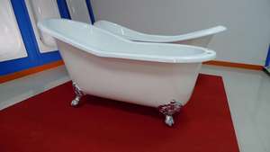 סיטונאי תמיכה חמה התאמה אישית <span class=keywords><strong>clawfoot</strong></span> אמבטיה XSJ-02B ברזל יצוק אמבטיה עבור וילה מלון כוכב בית - Product Image 6