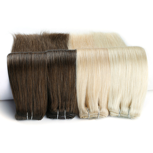 Extensiones de Cabello Humano Remy con Trama Plana Recta KS, 50g 100g, 10-28 Pulgadas, Marca Privada OEM - Product Image 6