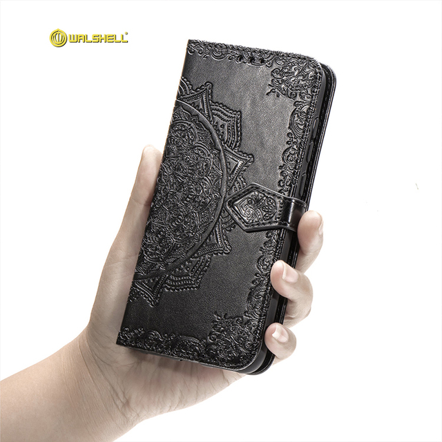 High Quality Stock Phone Case for samsung galaxy A10e Female Leather Wallet, Folder case for A20 A30 A50