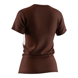 <b>Women</b> Fitness T Shirt Crew Neck Moisture Wicking Breathable Fabric with <b>Mesh</b> Underarm Ergonomic Cut Sports <b>Top</b> - Product Image 6