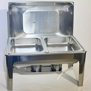 Horno Buffet Cuadrado de Acero Inoxidable, 1500W/3000W, Equipo de Calentamiento Eléctrico, Diseño Abatible para Uso en Hoteles - Product Image 2