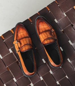 Mocassins de <span class=keywords><strong>luxe</strong></span> pour hommes en cuir synthétique 2025, rehaussants, imperméables, décontractés, style <span class=keywords><strong>italien</strong></span>, pour soirée et bureau - Product Image 6