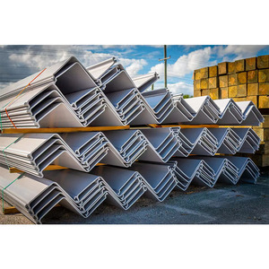 Top Quality <b>PVC</b> <b>Plastic</b> <b>Sheet</b> Pile Weather Resistant Easy to Install for Flood Barriers and Levee Construction - Product Image 1