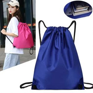 Processing Customized Best Selling Men and Women Sport Gym Sack <b>Drawstring</b> Backpack Bag - Product Image 6