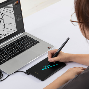 <span class=keywords><strong>Tablette</strong></span> graphique numérique <span class=keywords><strong>HUION</strong></span> H420X, qualité assurée, 8192 niveaux de pression du stylet, légère - Product Image 1