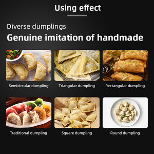 Machine entièrement automatique d'empanadas utilisation automatique <span class=keywords><strong>à</strong></span> la maison machine de fabrication de rissois machine samosa - Product Image 6