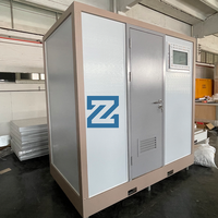 WC mobile moderne en panneaux sandwich préfabriqués, écologique et durable, pour hôpitaux, écoles, parcs et extérieurs