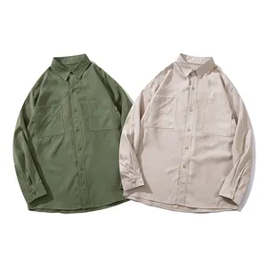 Factory Direct American Long-sleeved Vintage Men's Work Shirt Loose Casual Shirt Jacket