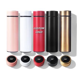 Promotional Drinkware <b>Hot</b> Sale Wholesale Led Termos Sublimation Gym Smart Custom Sports Insulated Water Bottle - Product Image 1