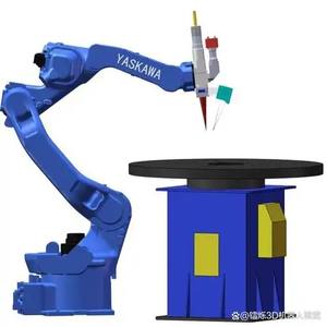 Bras robotisé articulé industriel Yaskawa AR1440 à 6 axes pour le polissage, l'assemblage et le soudage, avec boîte de vitesses et composants de moteur - Product Image 1