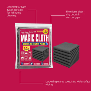 Paño de Limpieza Mágico No Tóxico, Altamente Absorbente, Sin Pelusas, de Microfibra, <span class=keywords><strong>para</strong></span> Cocina, Hogar, Vidrio, Auto, Multiusos - Product Image 5