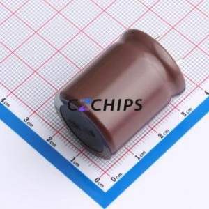 Condensateur électrolytique en aluminium à encliquetage LSK450M227R302S1AA, composant traversant (THT), D25xL30mm 220uF 20% 450V 10mm - Product Image 2