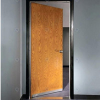 Prima Bois Massif Interne Simple Blanc Français Chambre à coucher Cuisine Portes Intérieures Prépeintes pour Maison