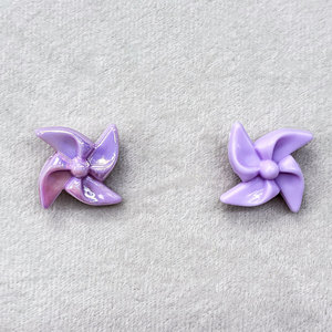 วัสดุอุปกรณ์ทำสร้อยคอโทรศัพท์แบบลูกปัด DIY ลายพัดสีรุ้งเคลือบ AB สีพื้นสำหรับฤดูร้อน ขายส่ง - Product Image 5