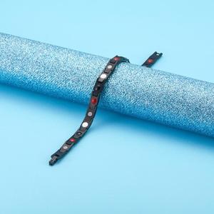 Bracelet Bio Magnétique <span class=keywords><strong>Gourmette</strong></span> de Guérison des Chakras, <span class=keywords><strong>Bijou</strong></span> Mantra Yoga Premium, Thérapie Santé et Mode pour Femme - Product Image 3