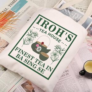Sac fourre-tout Gzrlyf Uncle <span class=keywords><strong>Iroh</strong></span> Tea, sac de shopping à thème Jasminee Dragon, cadeau pour les fans de films d'animation - Product Image 4