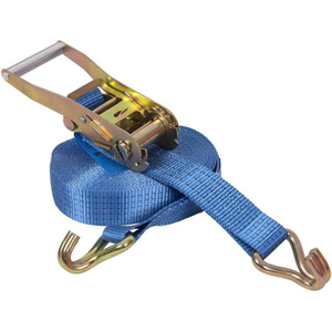Correas de Amarre <span class=keywords><strong>FRIMA</strong></span> de Alta Resistencia de 2 Pulgadas con Manijas Acolchadas, Ganchos Dobles en J, Lazos Suaves, Poliéster, Resistencia al Desgarro de 5000 kg, EN12195-2 GS - Product Image 4