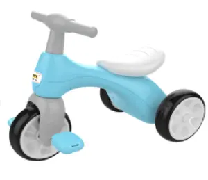 Mainan Sepeda Bayi Keseimbangan, Skuter Bayi Mini Roda 3 Kualitas Tinggi Baru